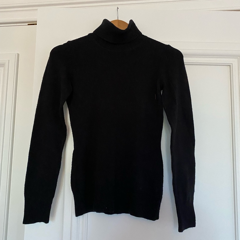 Black turtleneck